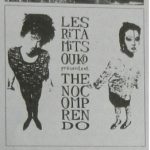 Les Rita Mitsouko - "Rita Mitsouko" - "The No Comprendo" + "Marc Et Robert"